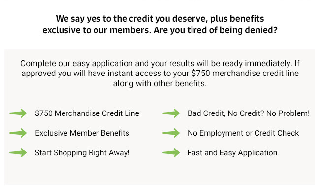 We say yes to the credit you deserve